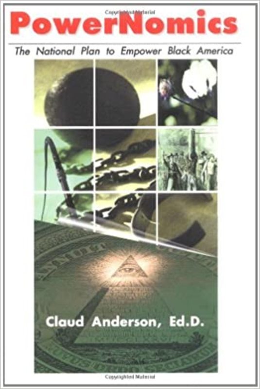 Book cover for "PowerNomics" by Dr. Claud Anderson