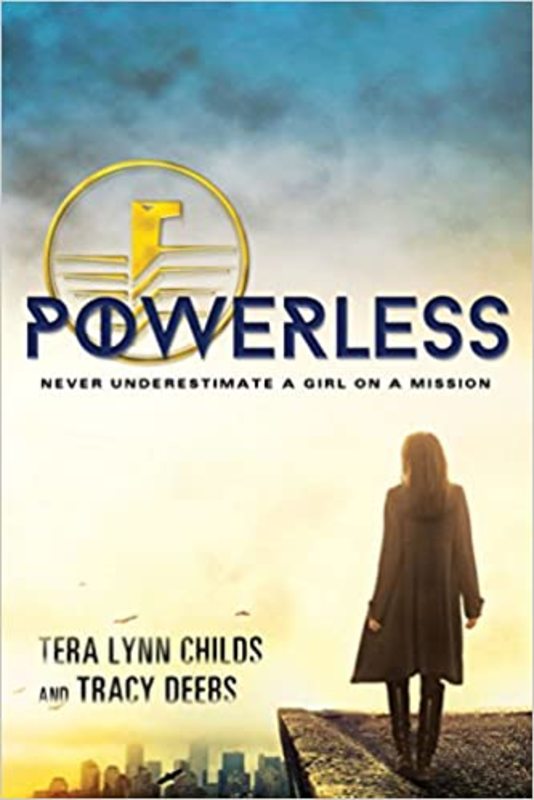 Book cover for "Powerless" by Tera Lynn Childs
