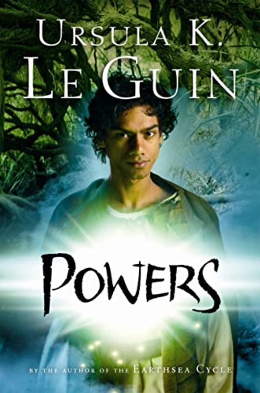 Book cover for "Powers" by Ursula K Le Guin