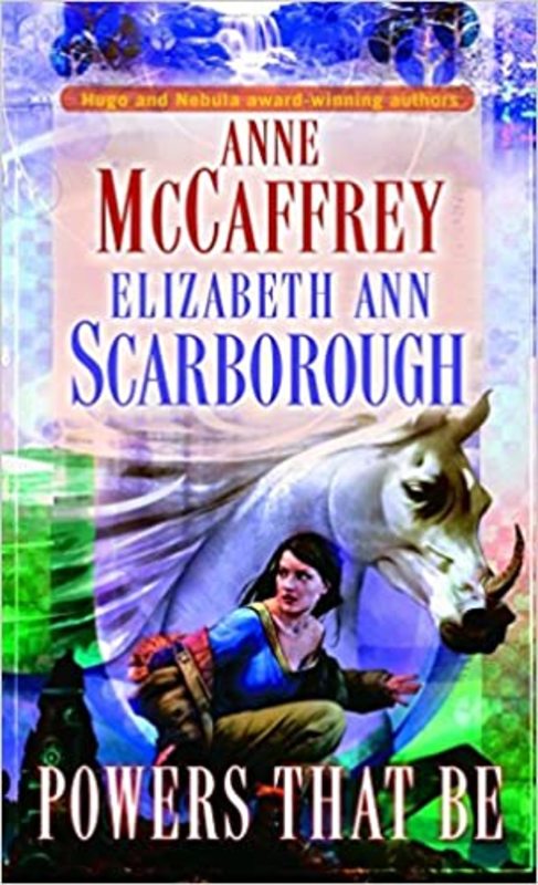 Book cover for "Powers That Be" by Anne McCaffrey