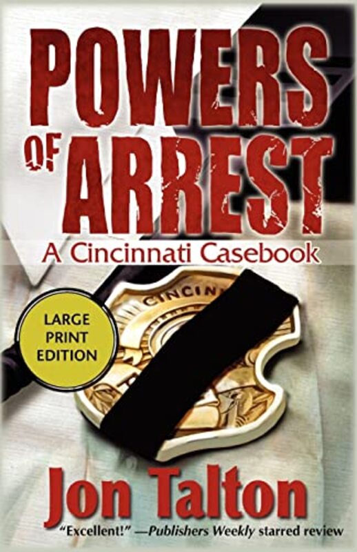 Book cover for "Powers of Arrest" by Jon Talton