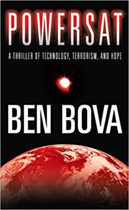 Book cover for "Powersat" by Ben Bova