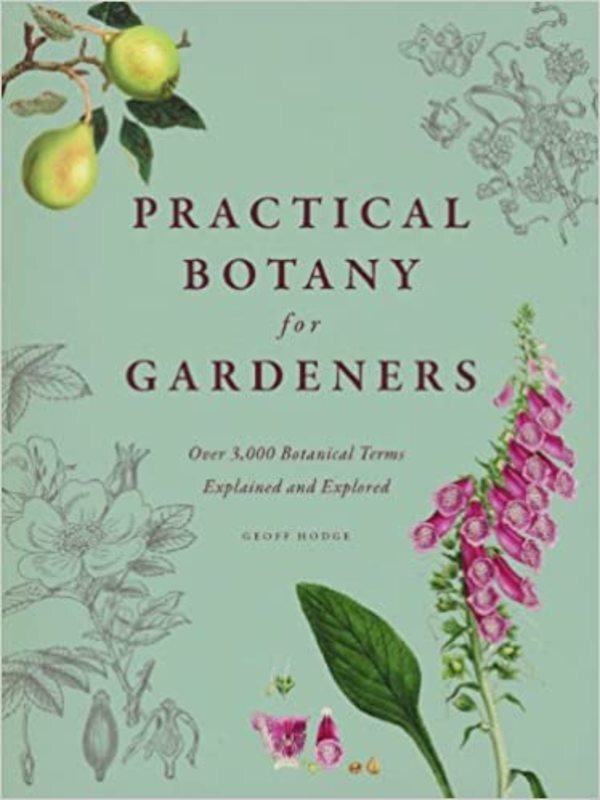 Book cover for "Practical Botany for Gardeners" by Geoff Hodge