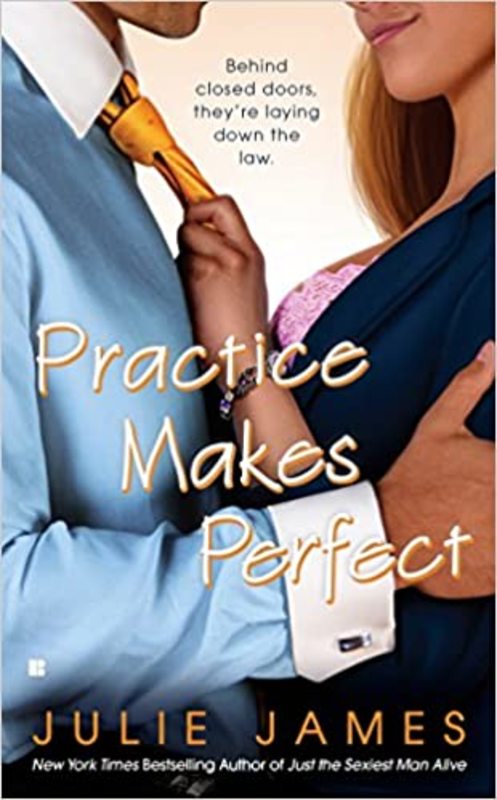 Book cover for "Practice Makes Perfect" by Julie James