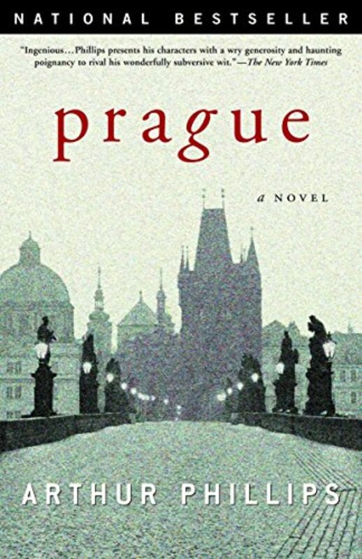 Book cover for "Prague" by Arthur Phillips