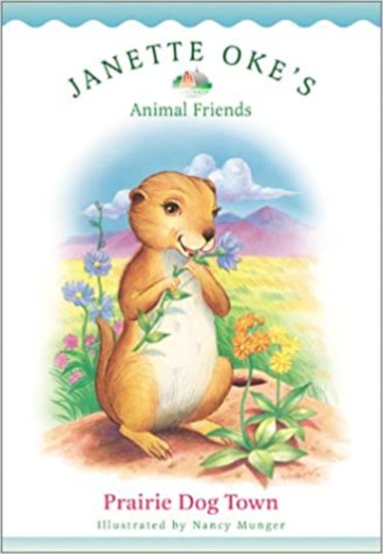 Book cover for "Prairie Dog Town" by Janette Oke