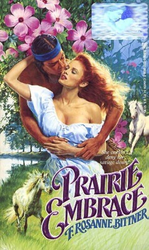 Book cover for "Prairie Embrace" by Rosanne Bittner