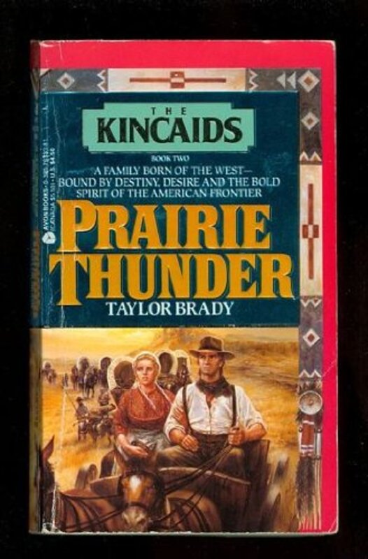 Book cover for "Prairie Thunder" by Donna Ball