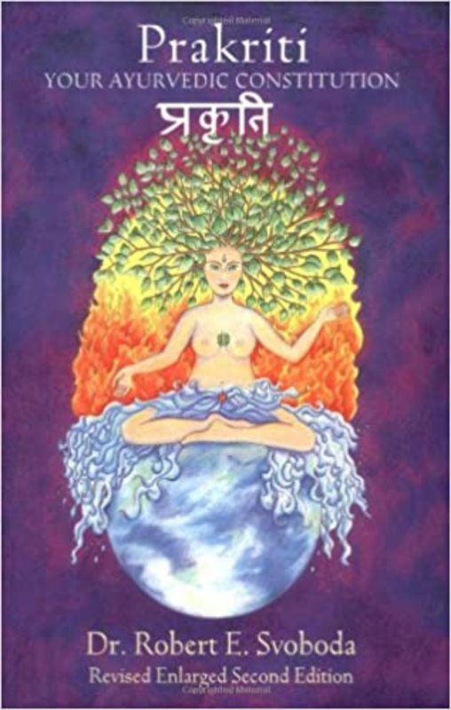 Book cover for "Prakriti" by Dr. Robert Svoboda