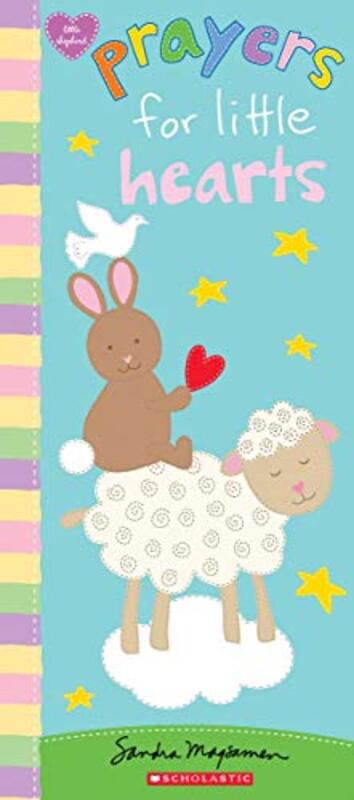 Book cover for "Prayers for Little Hearts" by Sandra Magsamen