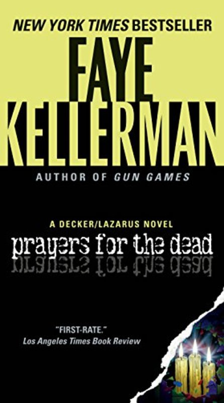 Book cover for "Prayers for the Dead" by Faye Kellerman