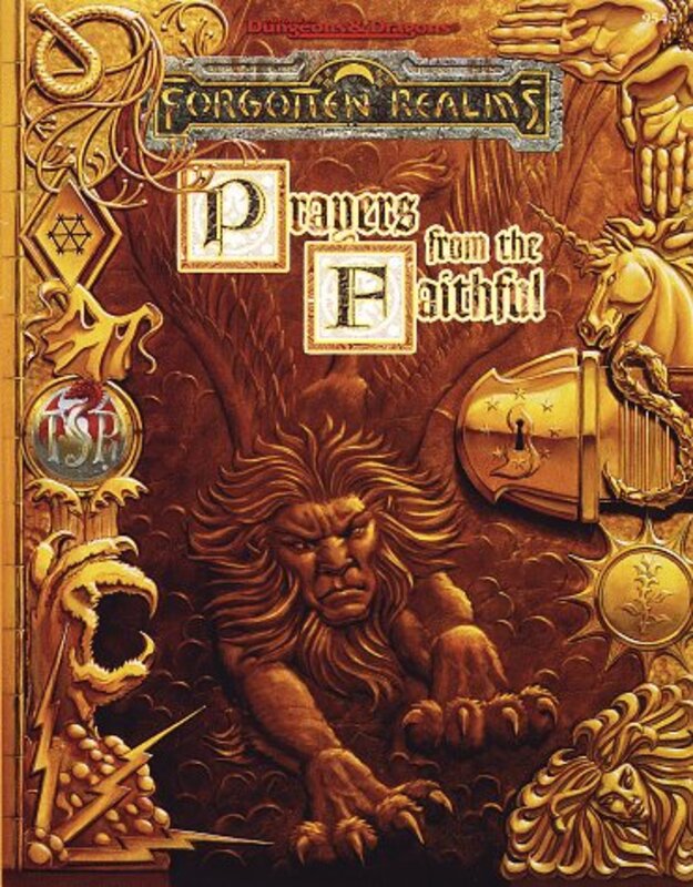 Book cover for "Prayers from the Faithful" by Ed Greenwood