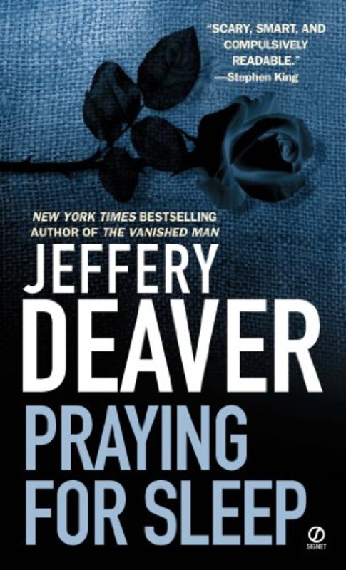 Book cover for "Praying for Sleep" by Jeffery Deaver