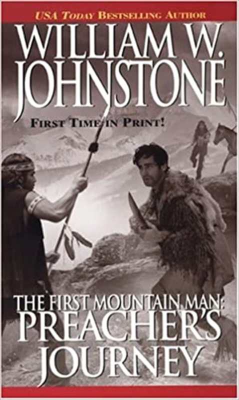 Book cover for "Preacher's Journey" by William W. Johnstone