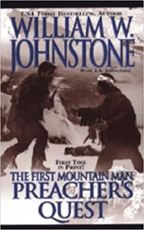Book cover for "Preacher's Quest" by J A Johnstone