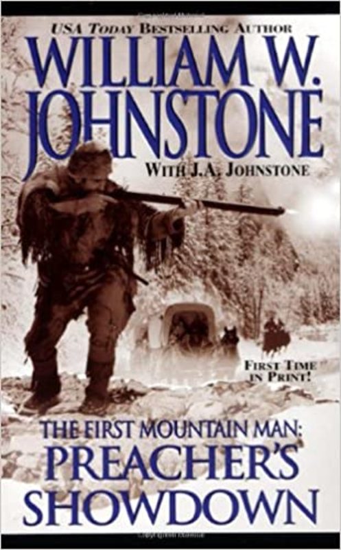 Book cover for "Preacher's Showdown" by J A Johnstone