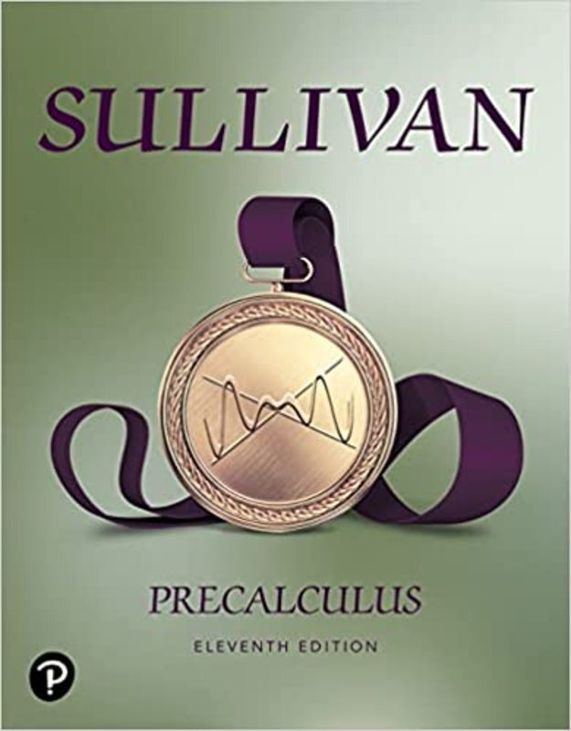 Book cover for "Precalculus" by Michael Sullivan