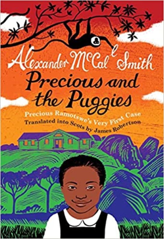 Book cover for "Precious and the Monkeys" by Alexander McCall Smith