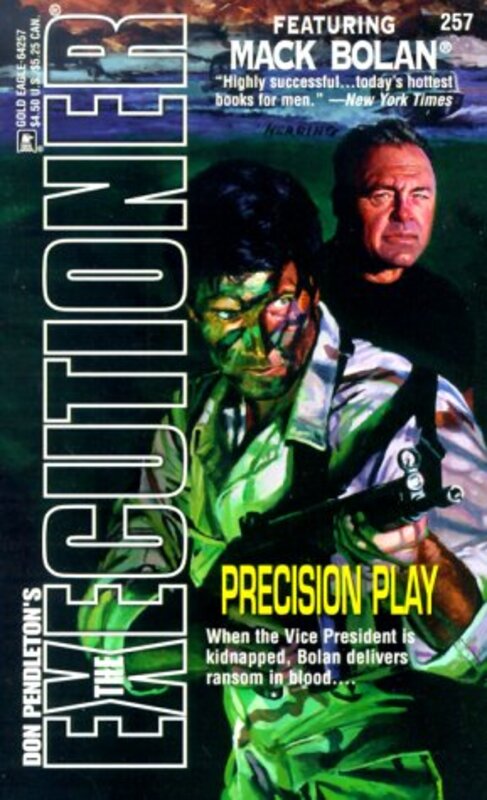 Book cover for "Precision Play" by Don Pendleton