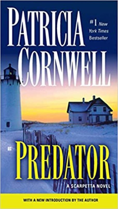 Book cover for "Predator" by Patricia Cornwell