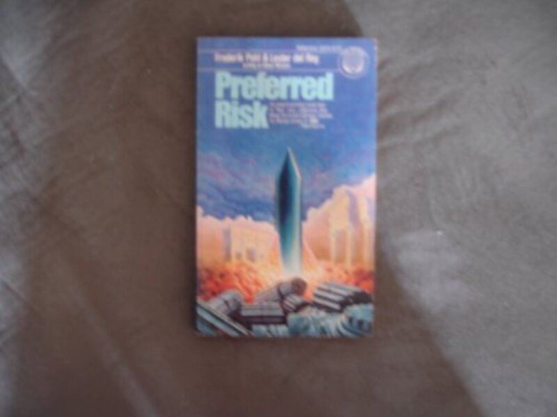 Book cover for "Preferred Risk" by Lester Del Rey