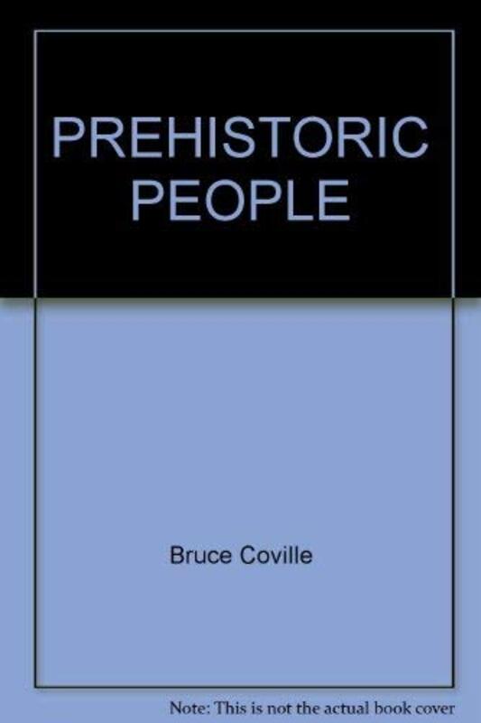 Book cover for "Prehistoric People" by Bruce Coville