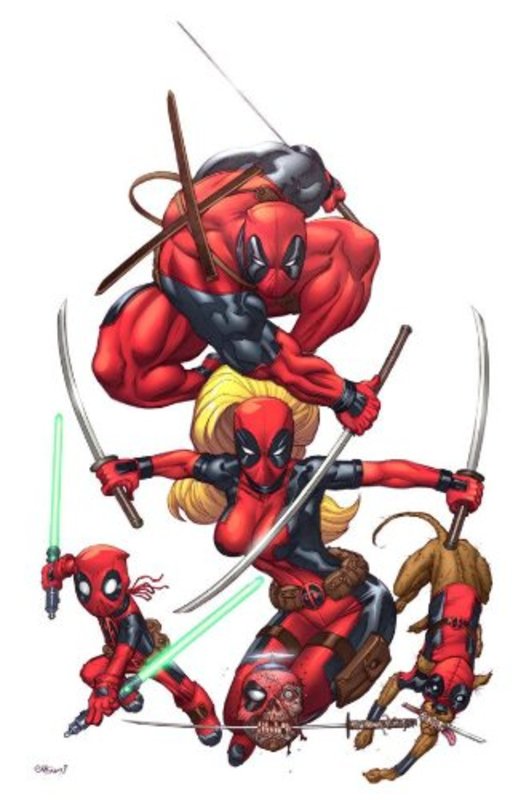 Book cover for "Prelude to Deadpool Corps" by Victor Gischler