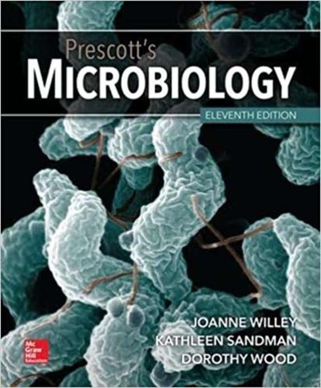 Book cover for "Prescott's Microbiology" by Joanne Willey