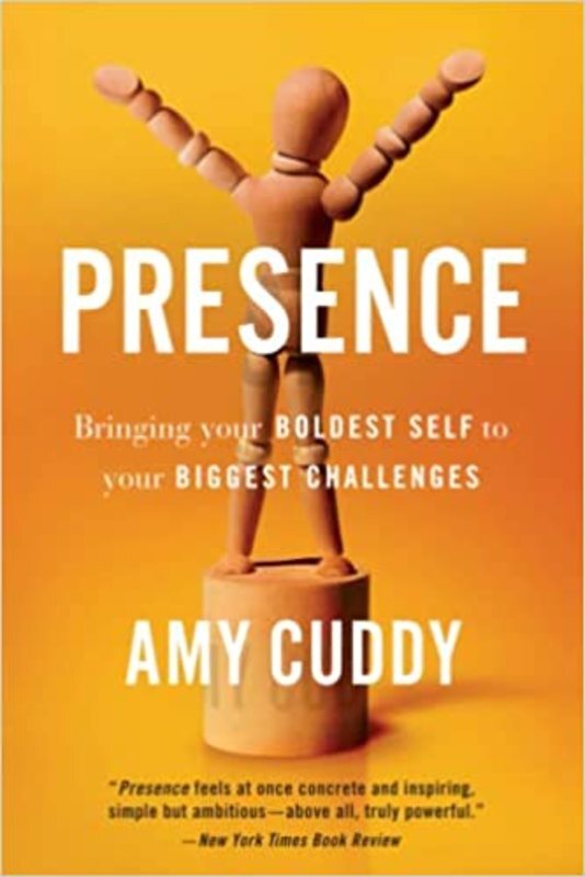 Book cover for "Presence" by Amy Cuddy