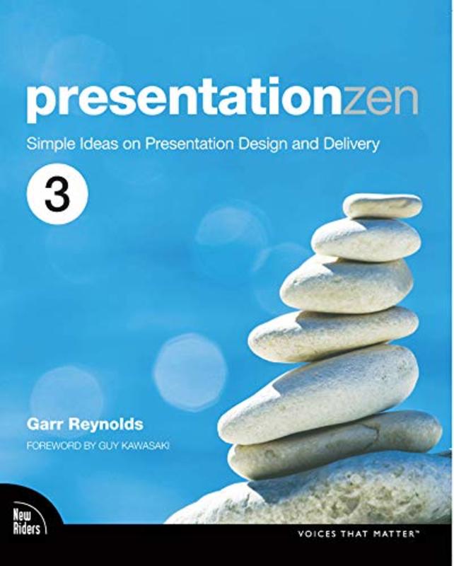 Book cover for "Presentation Zen" by Garr Reynolds