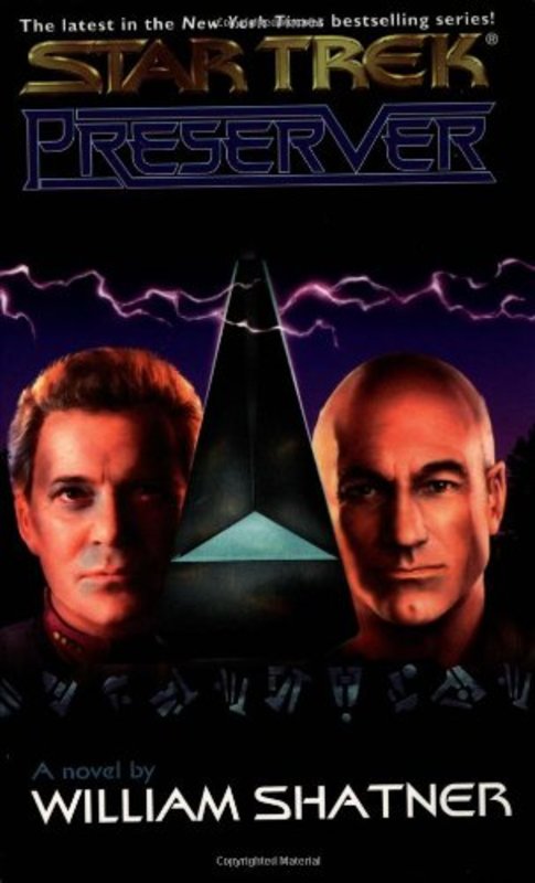 Book cover for "Preserver" by William Shatner