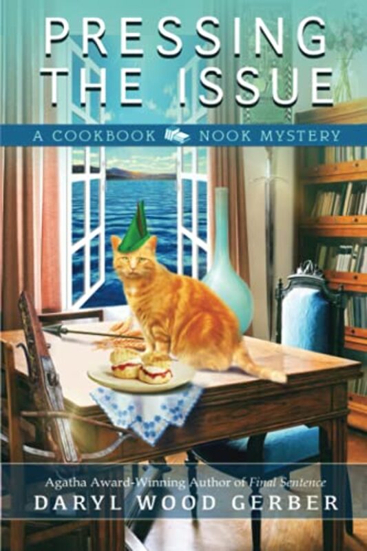 Book cover for "Pressing the Issue" by Daryl Wood Gerber