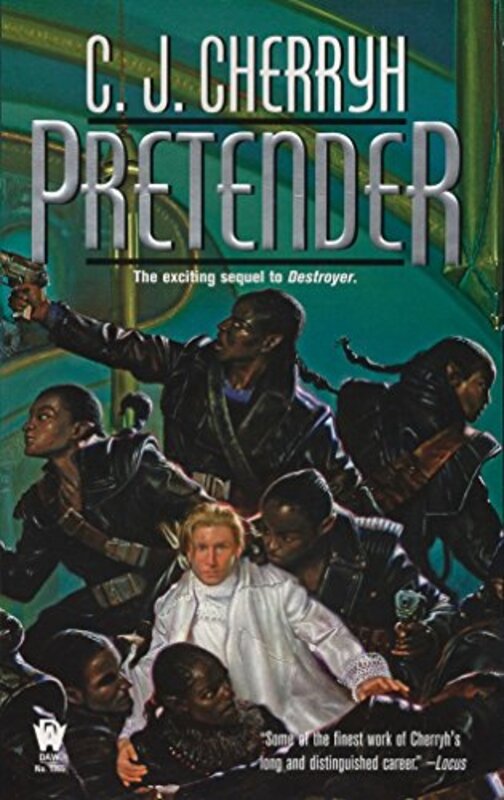 Book cover for "Pretender" by CJ Cherryh