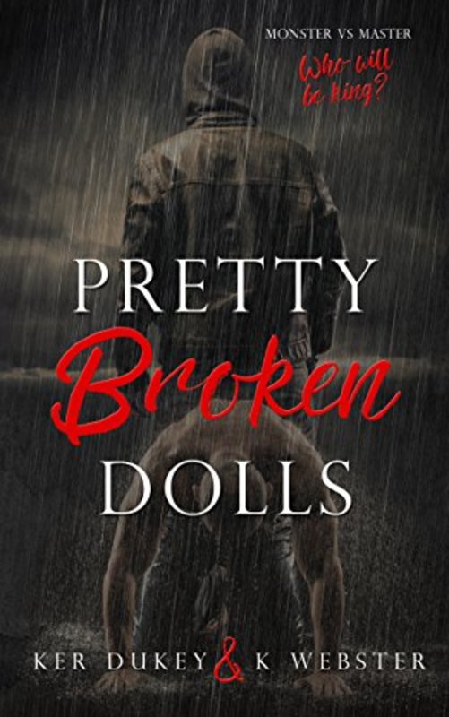 Book cover for "Pretty Broken Dolls" by K. Webster