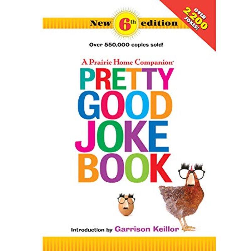 Book cover for "Pretty Good Joke Book" by Garrison Keillor