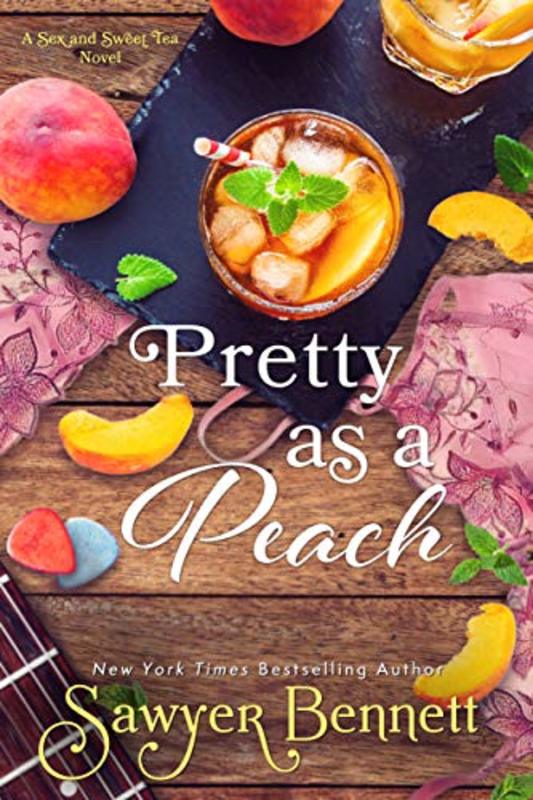 Book cover for "Pretty as a Peach" by Sawyer Bennett