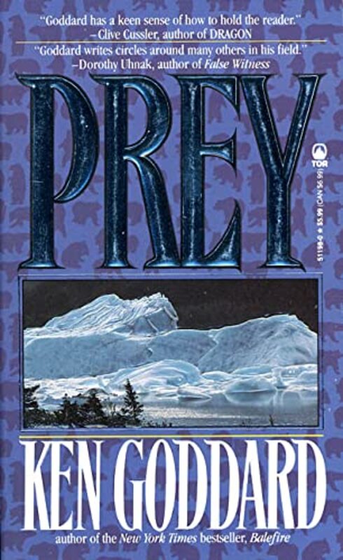 Book cover for "Prey" by Ken Goddard