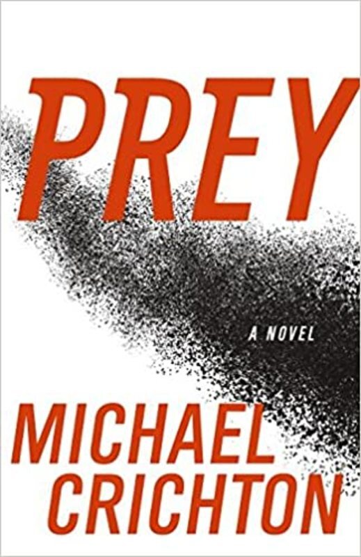 Book cover for "Prey" by Michael Crichton