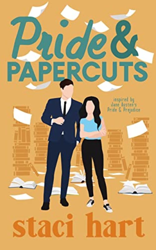 Book cover for "Pride and Papercuts" by Staci Hart