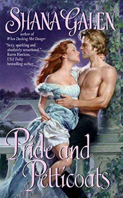 Book cover for "Pride and Petticoats" by Shana Galen