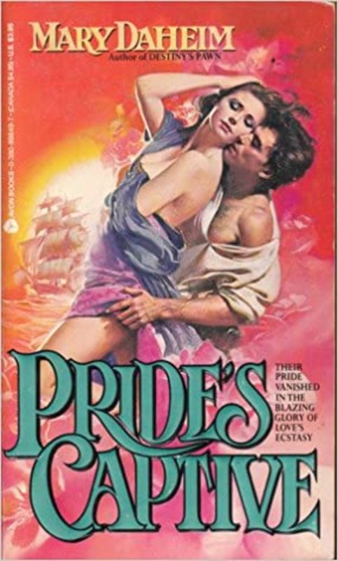 Book cover for "Pride's Captive" by Mary Daheim