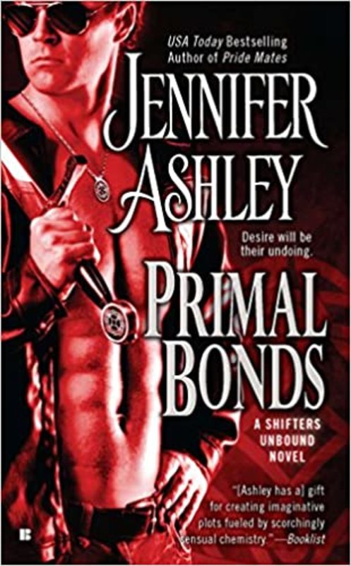 Book cover for "Primal Bonds" by Jennifer Ashley