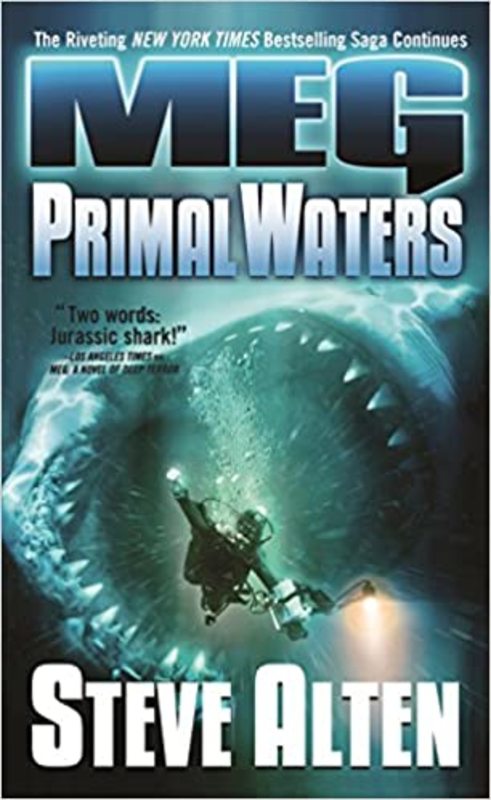 Book cover for "Primal Waters" by Steve Alten