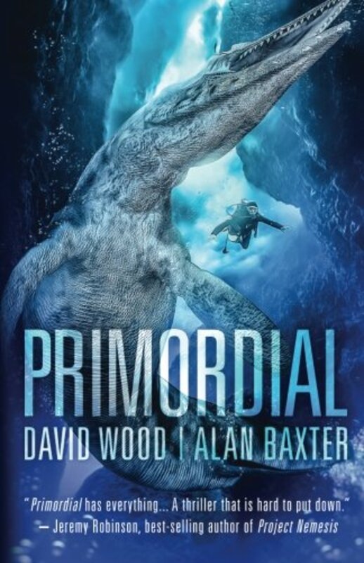 Book cover for "Primordial" by David Wood