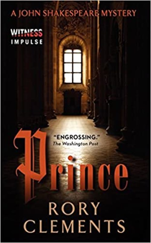 Book cover for "Prince" by Rory Clements
