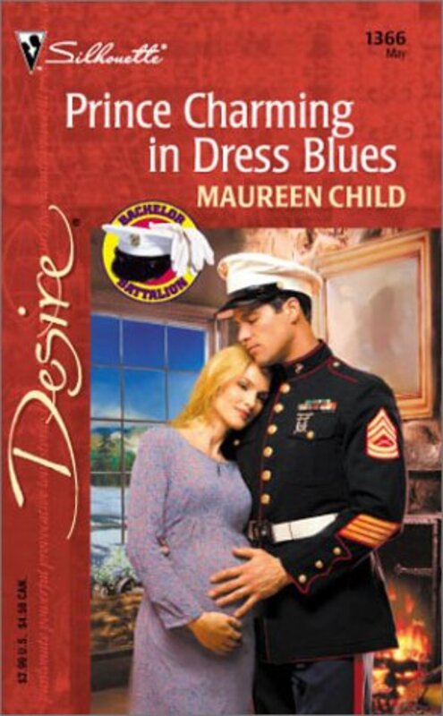 Book cover for "Prince Charming In Dress Blues" by Maureen Child