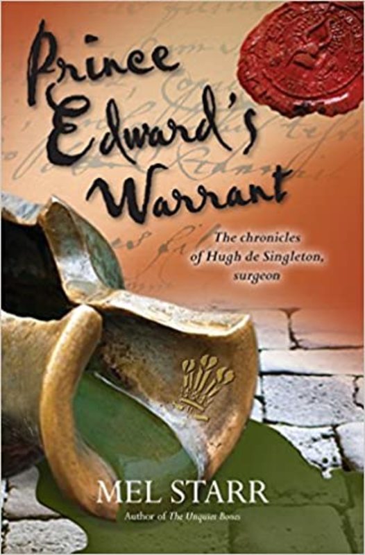 Book cover for "Prince Edward's Warrant" by Mel Starr