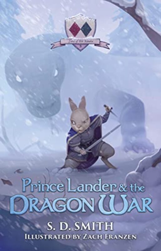Book cover for "Prince Lander and the Dragon War" by SD Smith
