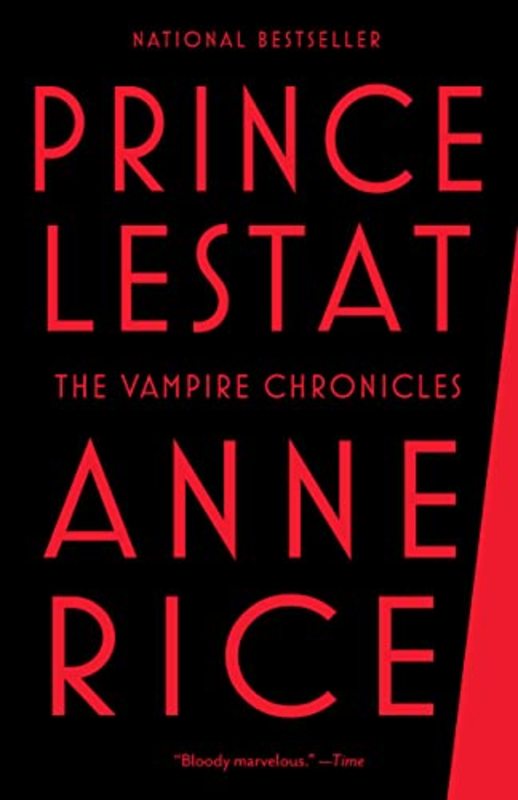 Book cover for "Prince Lestat" by Anne Rice