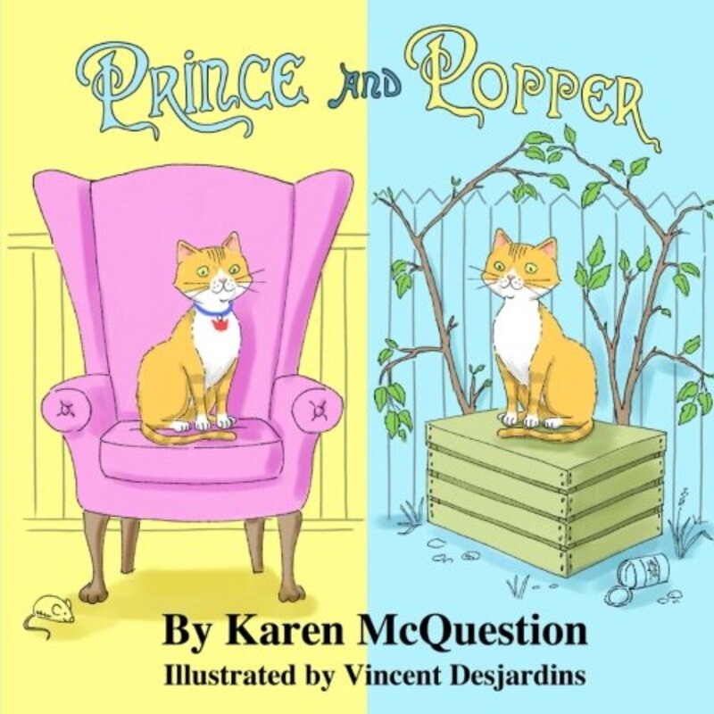 Book cover for "Prince and Popper" by Karen McQuestion